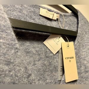 BNWT - Cream CRMerle v-neck knitted pullover sweater, size XL